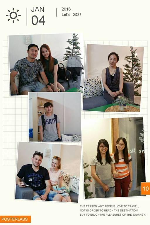 Green Home Hostel And Massage Bangkok Eksteriør billede