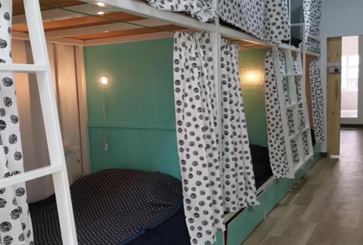 Green Home Hostel And Massage Bangkok Eksteriør billede